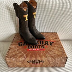 Gameday Women's Leather Western Boot - Tennessee Volunteers NWT Size 7
